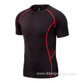 Short Sleeve Muscle mens Running fitness clothing